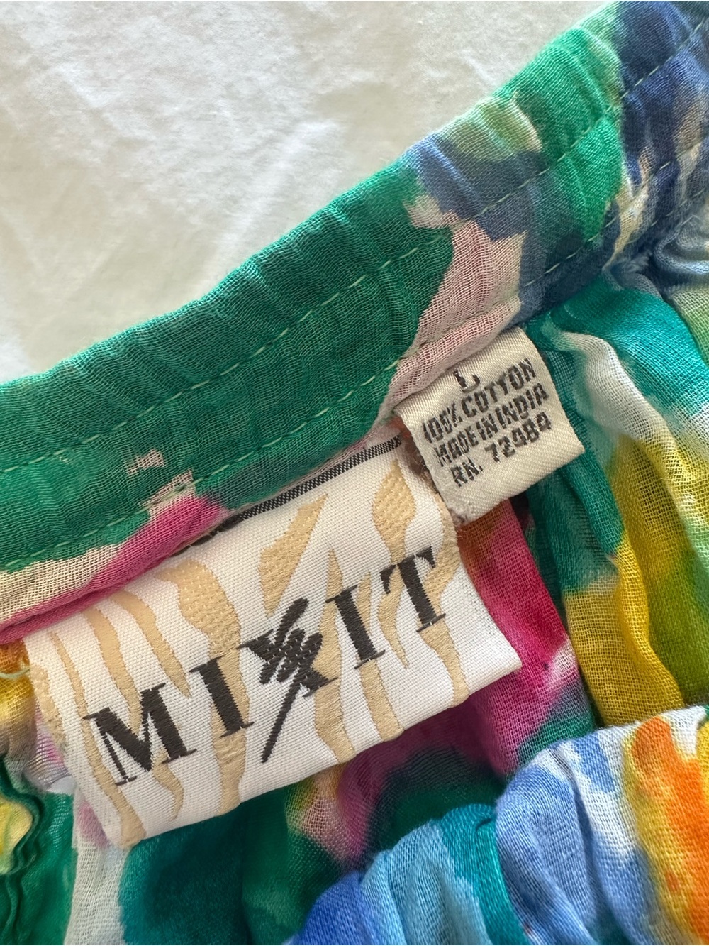 Mixit vibrant sheer skirt, size large - Picture 10 of 11